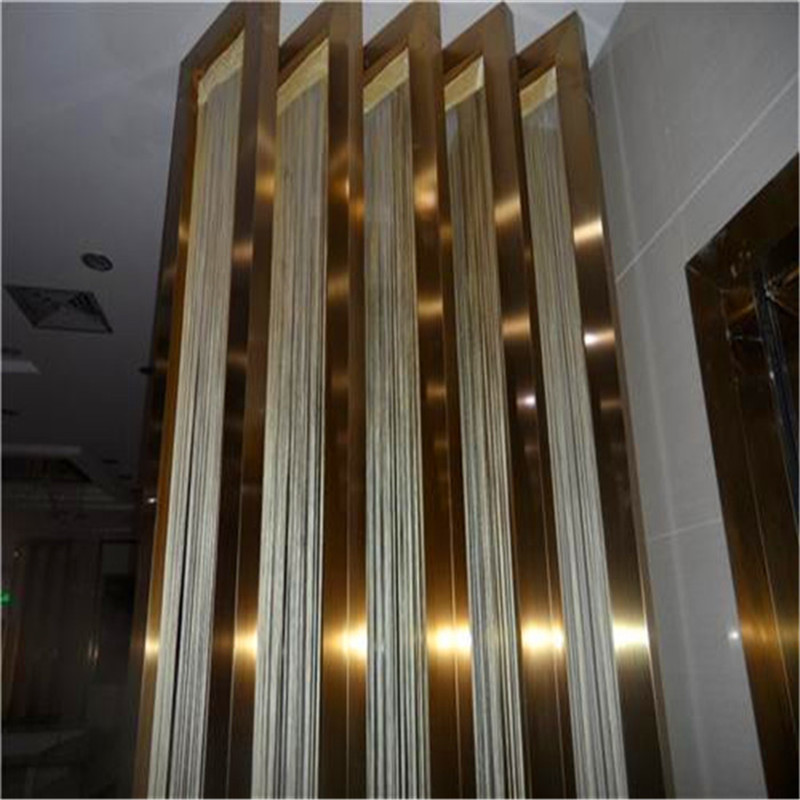 Mirror Finish Silver Stainless Steel Trim Edge Trim Molding 201 304 316 for wall ceiling furniture decoration