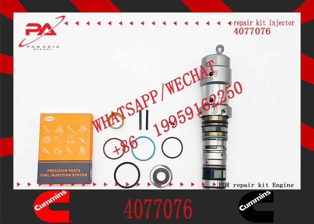 High Quality Diesel Common Rail Fuel Injector 4077076 For ISX15 QSX15 Diesel Engine