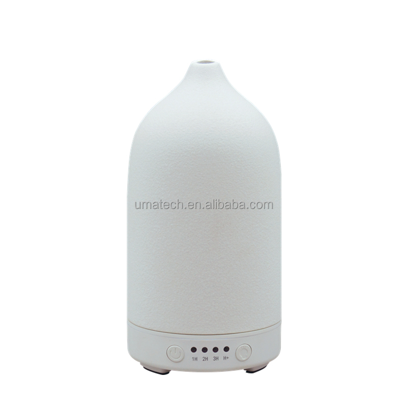 160ml Ultrasonic Ceramic Stone Essential Oil Aroma Diffuser for Advanced Aromatherapy