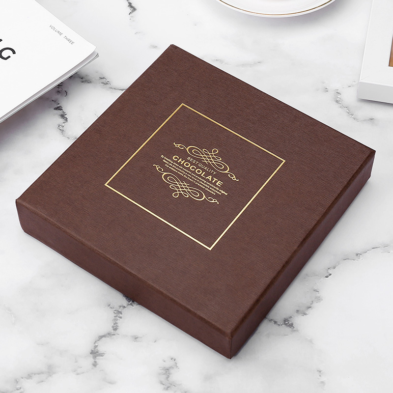 Recyclable Custom Luxury Colorful Rigiding Food Gift Chocolate Boxes with Your Own Logo