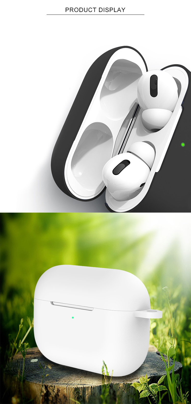 24 Colors Shockproof Silicone Protective Airpod Pro Cover
