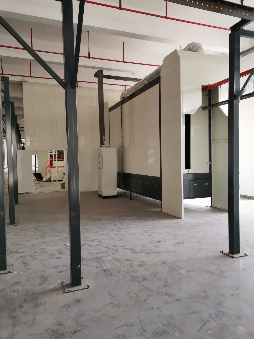 Customized Powder Coating Line for Acrylic Boards with Conveyor System