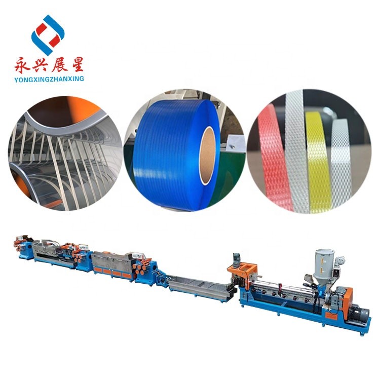 Length Negotiable Precise Extruding Machine for PP Strap Band at Manufacturing Plant