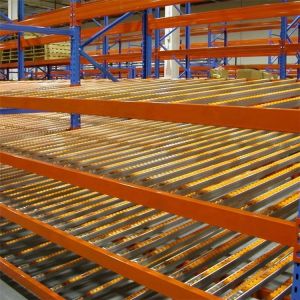 Industrial Adjustable Lane Gravity Racking System With Interchangeable Roller