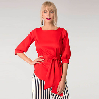2019 ladies Fashion new spring women blouse crop top