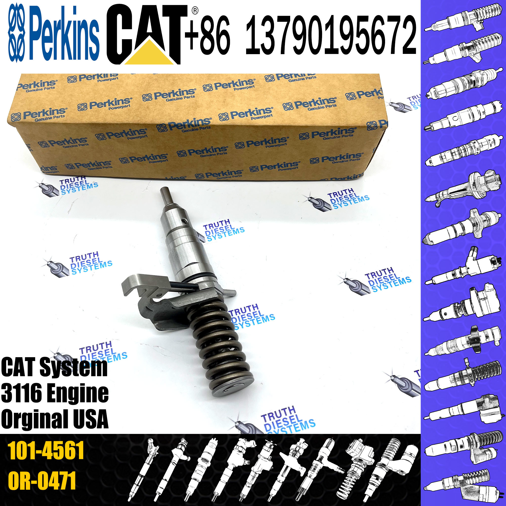 hot sale aly machine For 3116 Mechanical Fuel Injector 101-4561 101-8673 102-7038 105-1694 107-1230 107-7732 Remanufactu