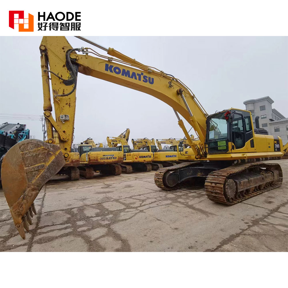 Second-hand Original Komatsu PC390LC-m0 Hydraulic Excavator Crawler Excavator Digger