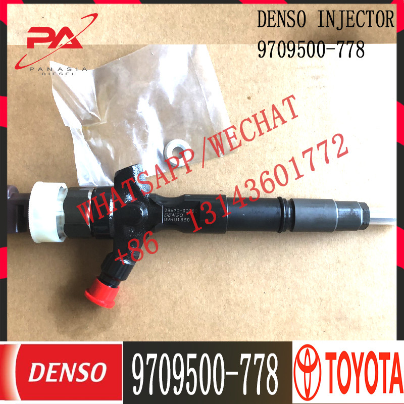 Original Common Rail Injector Assy 095000-7781 23670-30280 fuel injector 9709500-778 for toyota
