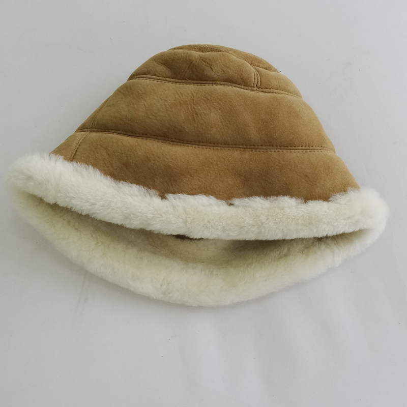New design Australia sheepskin double face fashion fur hat