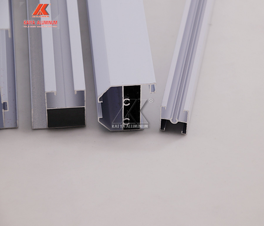 Ultra Thin Aluminum Window Extrusion Profiles 6060 T8 Anodized