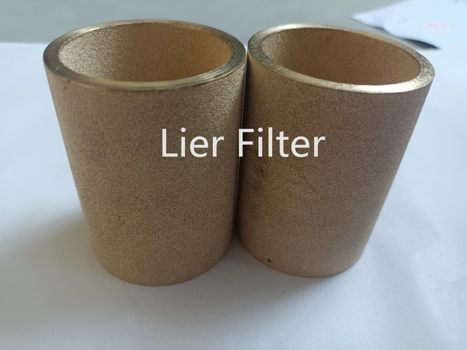 Reusable 10-15 Micron Sintered Bronze Metal Filter Rating 99.99%