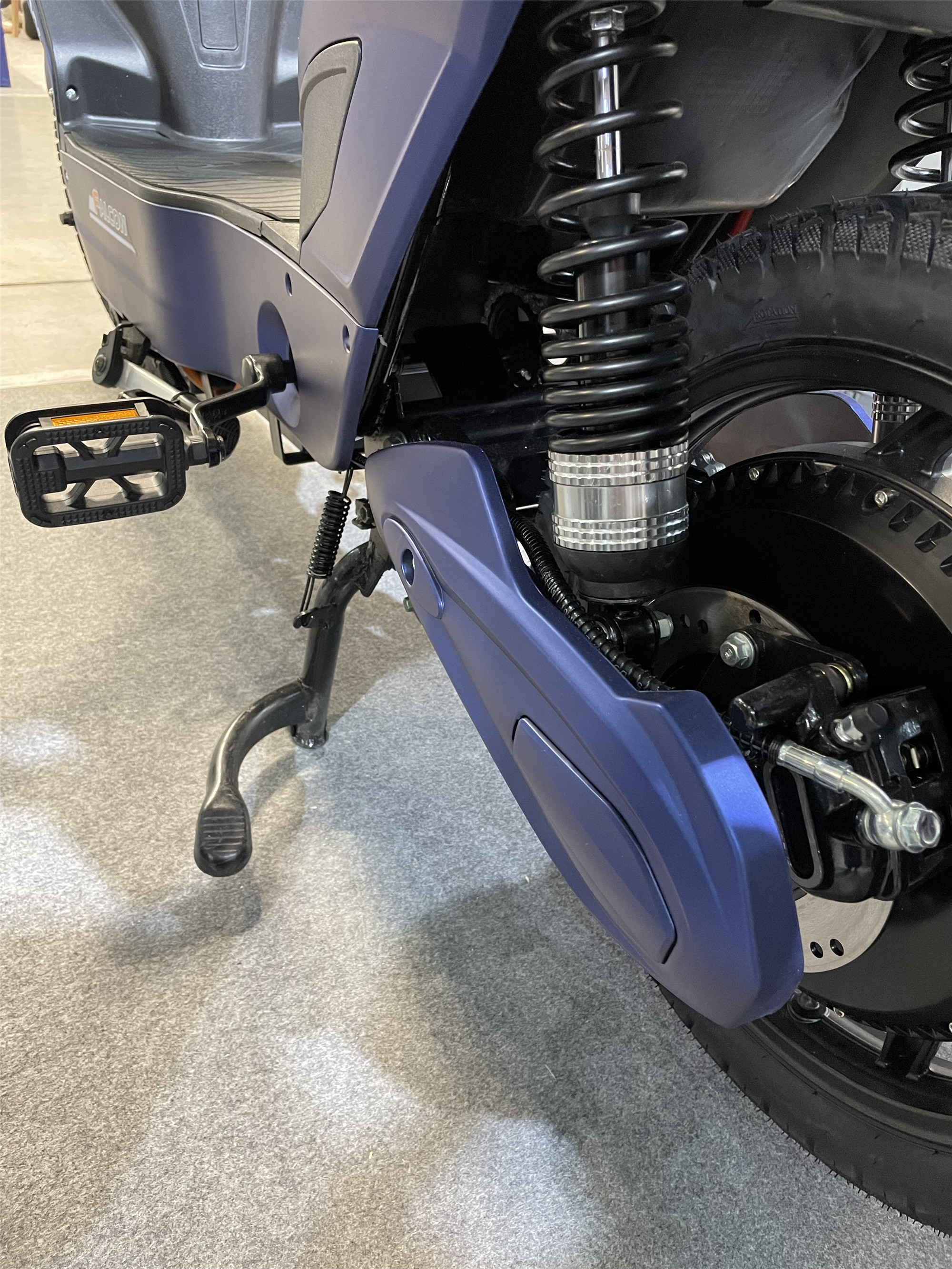 Long Range Electric Moped Bike 48V 800W High Power EEC Electric Scooter