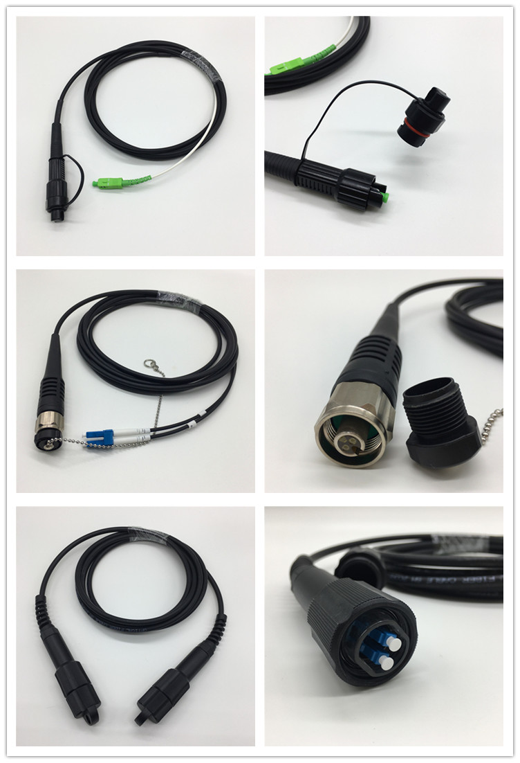 Huawei 14138484 Optical Drop Cable SC/UPC , SC/UPC G.657B3 LSZH Sheath