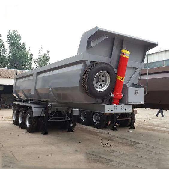 New 3-Axle Original Axle (Fuwa/Bpw Axle Can Be Customized) Dump Truck Semi
