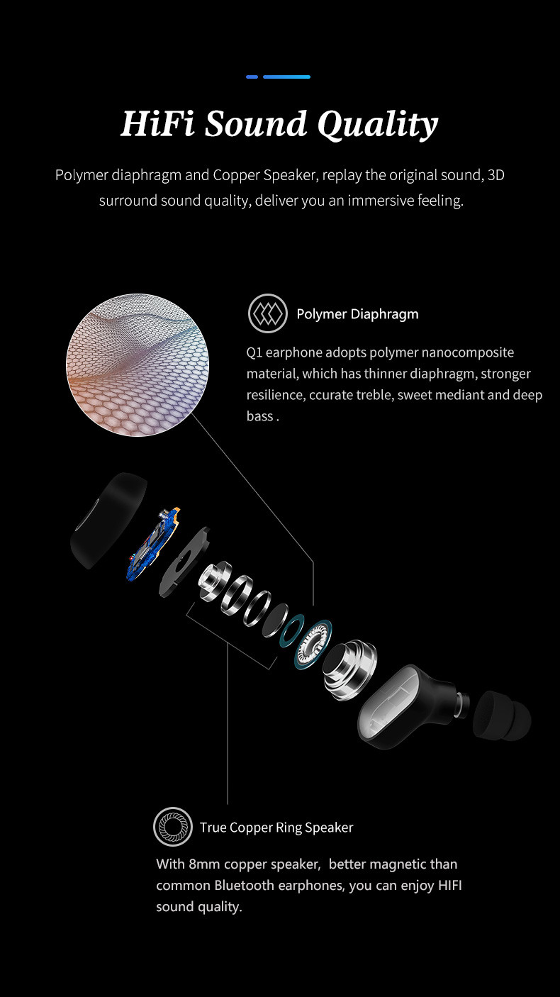 New Mini V5.0 EDR Tws Bluetooths Earbuds Earphone Wireless Headphone TWS Earbuds Wireless Headset