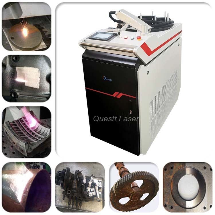 Clean Lazer CW GW IPG Raycus Max 1000W Fiber Laser Rust Removal Machine