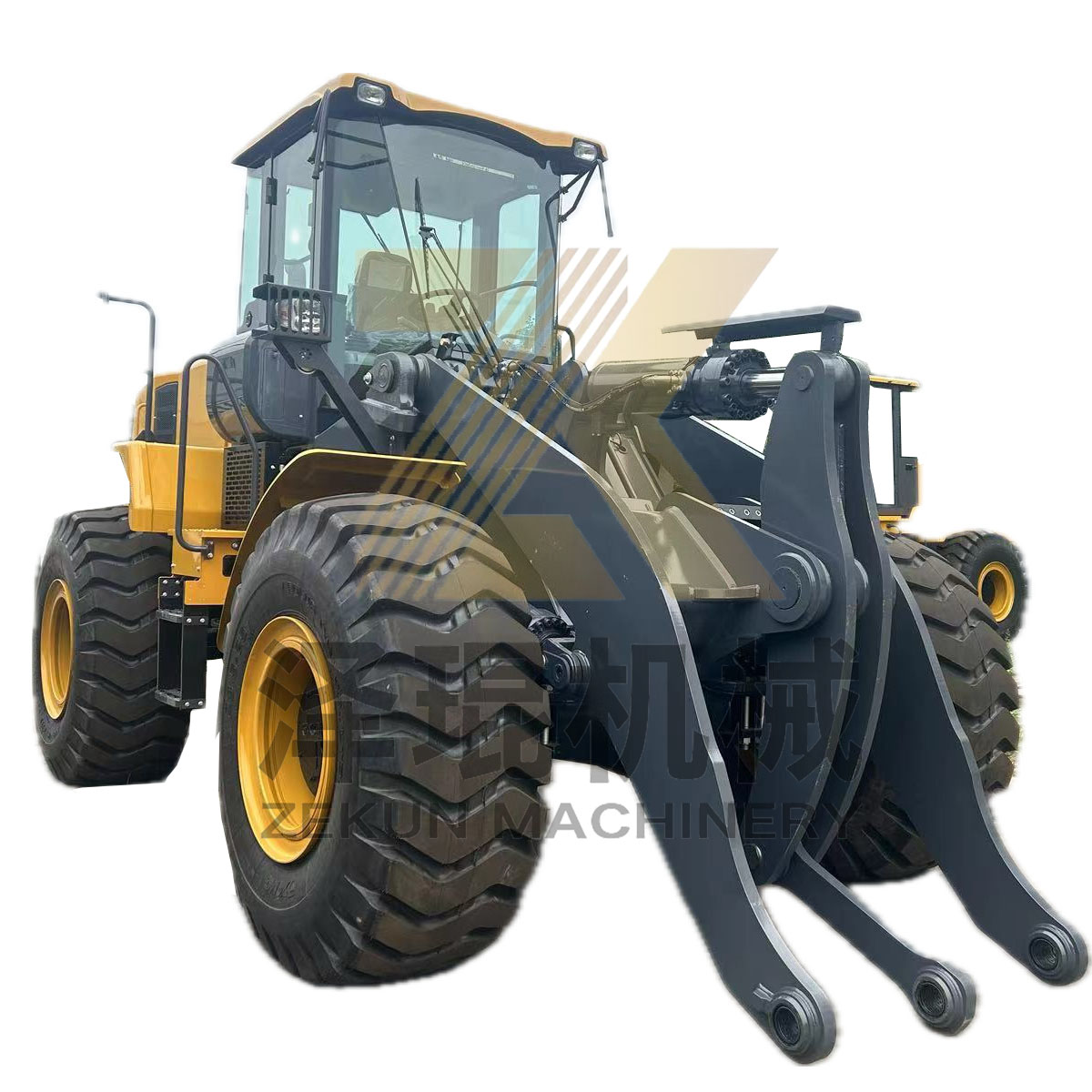 Selang Radiator Wheel Loader ZL50GN with ZF Forks 48KW Rated Load 5TON Shanghai Sale