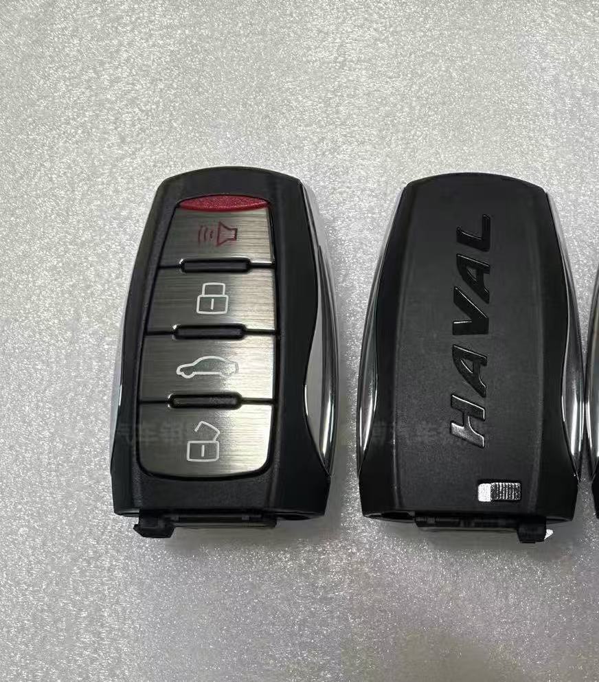 Genuine 4 Button Remote Key 433MHz ASK 3608700XSW04A HITAG AES ID4A for 2020-2024 Haval H6 / Jolion