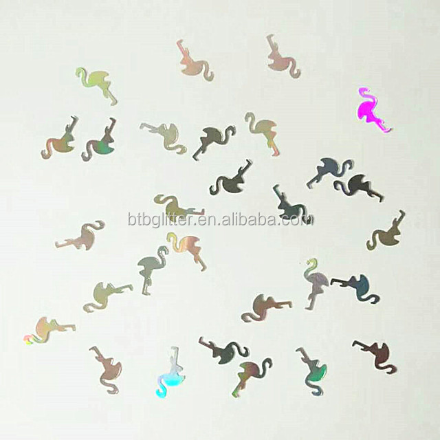 Polyester Glitter Leopard Shape 1kg Packing Eco-friendly and Colorful