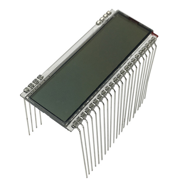 Alphanumeric 7 Segment LCD Display HTN For Water Energy Electric Meter Front