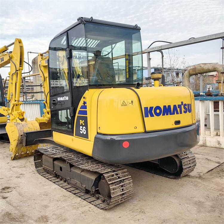 5300KG Operating Weight Japan Original Used Komatsu PC56 Crawler Excavator 34.5KW