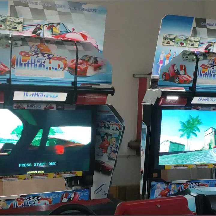 Outrun HD Car Racing Game Machine Classic Coast 2 Coast Video Arcade Games
