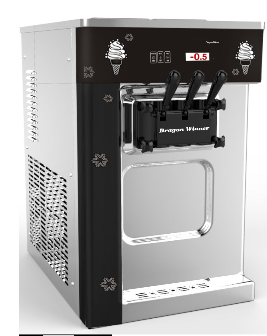 32L/H Oceanpower Dragon Winner DW132TC Ice Cream Machine,soft touch buttons