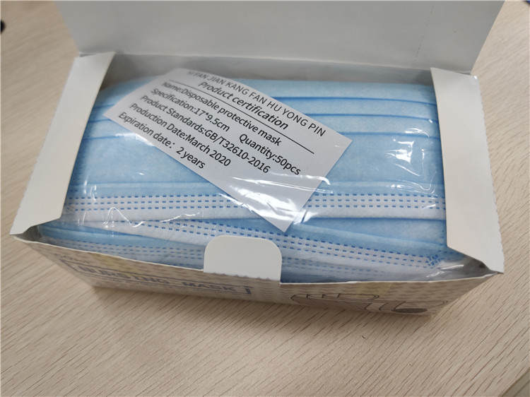 5 Ply Non Woven KN95 Respirator Masks , Disposable Pollution Mask Personal Protective