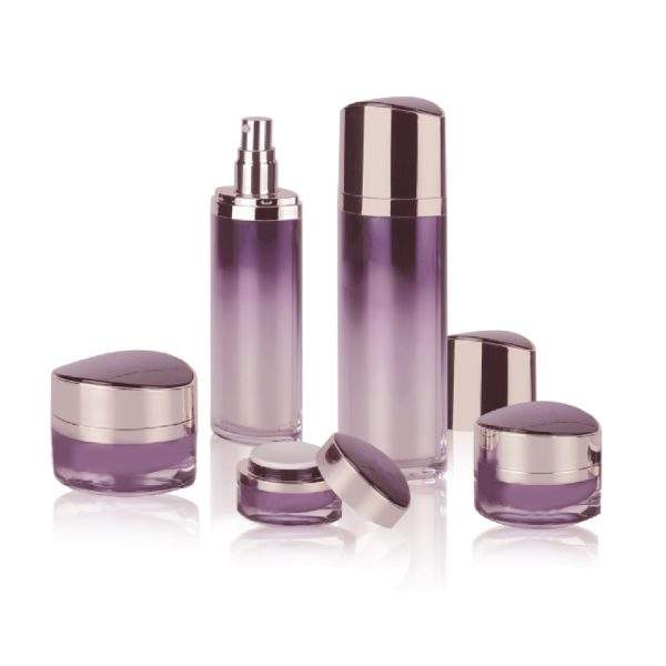 Luxury Skincare Packaging Acrylic Serum Container / Cream Jar 15g 30g For Cosmetics