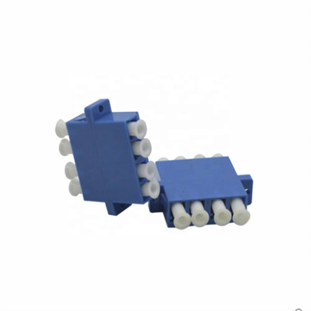 SM LC/APC Quad Optical Adapter