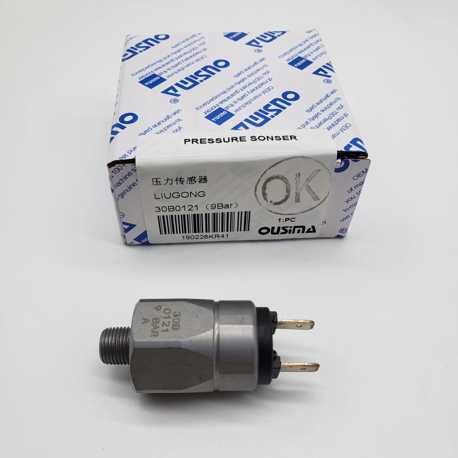 OUSIMA Eletric Excavator 30B0121 9 Bar Pressure Sensor