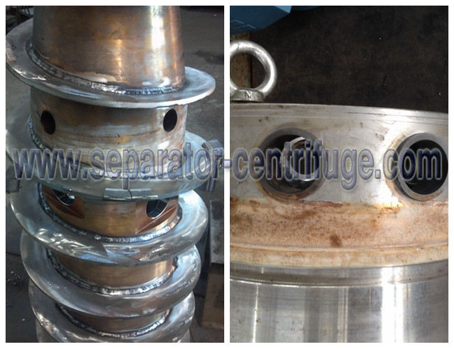 Automatic Large Capacity Spiral Decanter Centrifuge , Sludge Centrifuge