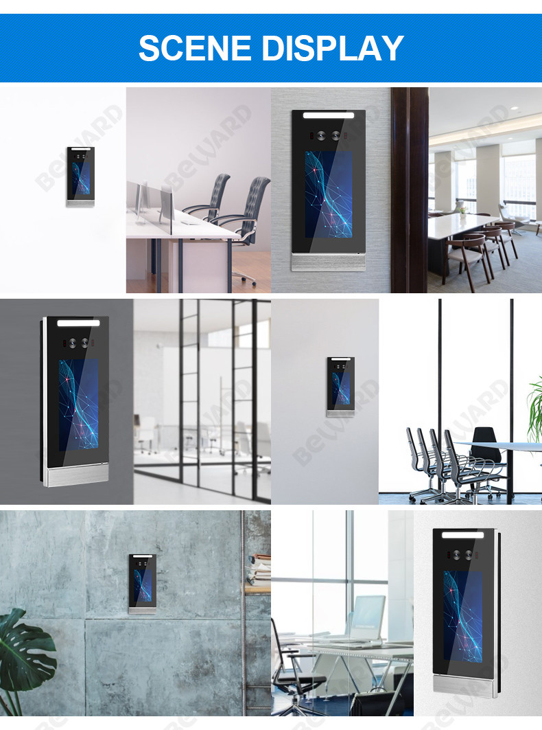 5 Inch Wiegand 2.1MP Facial Recognition Door Entry
