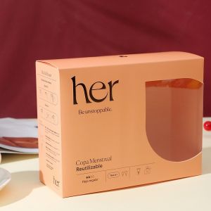 Custom Bamboo Tea Storage Box with CMYK 4 Color Offest Printing and Transparent