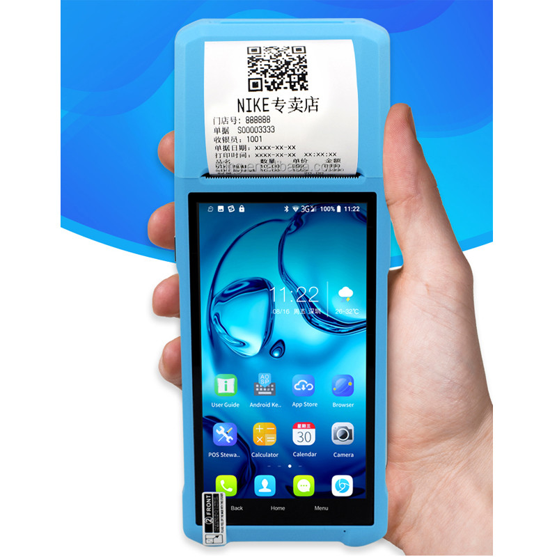  Bluetooth Android Handheld POS Terminal Machine Manufactures