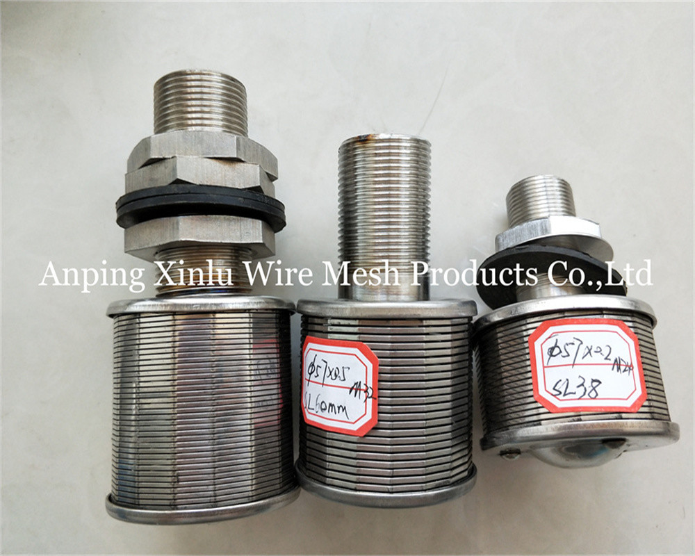 57mm Water Filter Nozzles with 300PSI Collapse Pressure 3-1/8" Overall Length