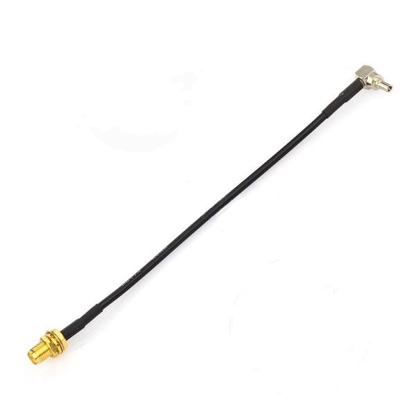 Straight Antenna Cable Assembly Patch Lead CRC9 Right Angle To SMA Female