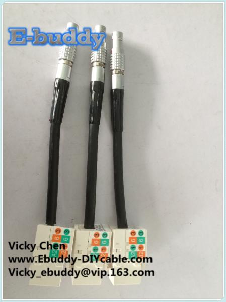 Lemo/odu/fishcer manufacturers cable assembly with multi-pins