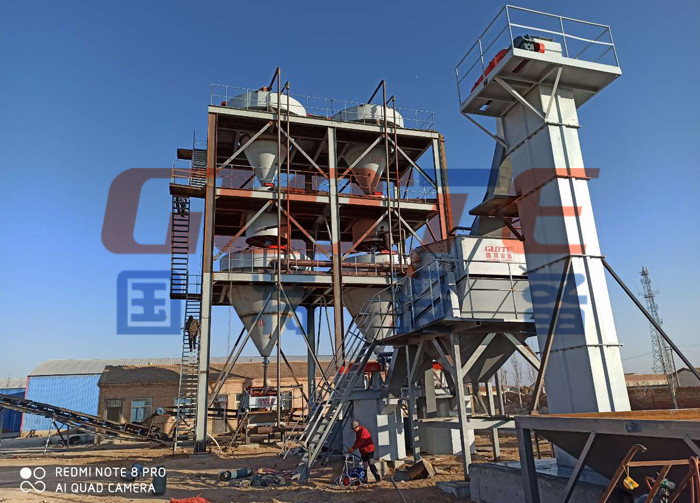 Glass Grade Sand Making Machine with Hydraulic Classifier and Video Outgoing-Inspection