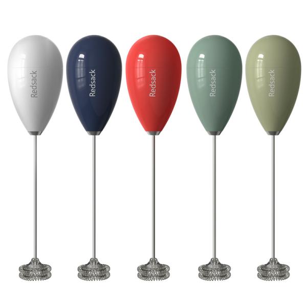 Multicolor Handheld Frother Milk Electric For Hot Cold Frothing ABS Stainless