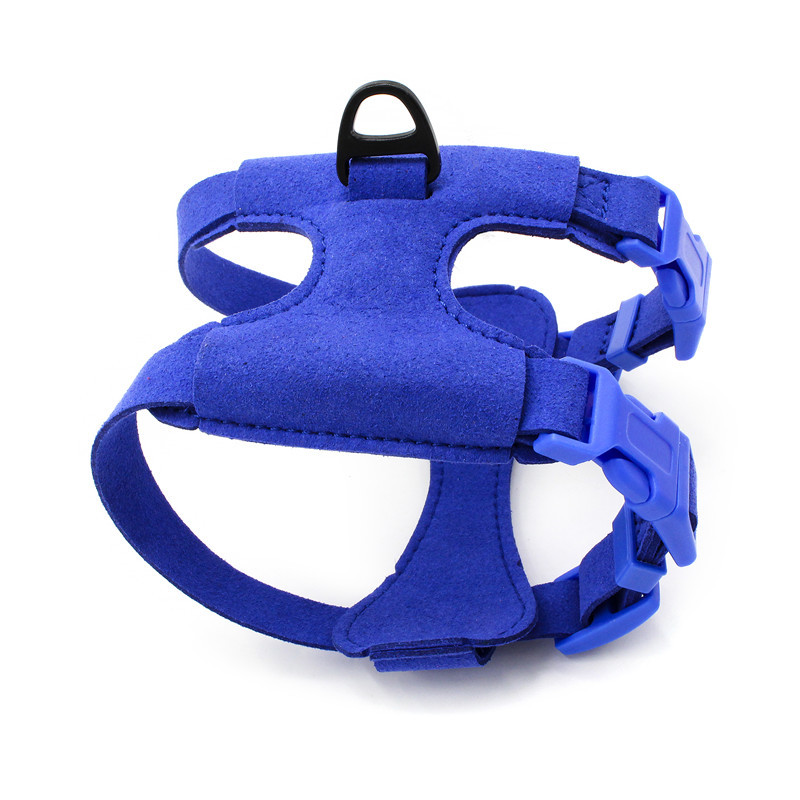 Soft Retractable Dog Collars And Leashes Small Nylon Dog Harness HP-054