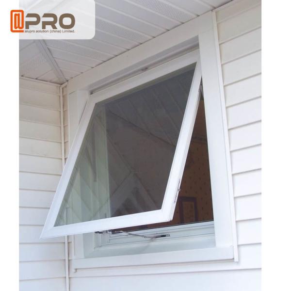 Double Glazing Aluminum Awning Windows / Top Hung Roof Window ISO9001 aluminum