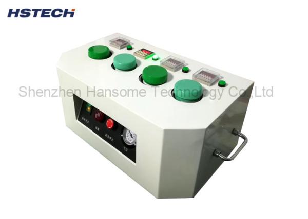 Air Supply White Color Solder Paste Machine 4 Working Tank AC 110V/AC220V 50