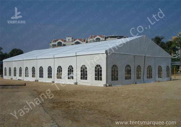 100% Usage White Roof and Wall Fabric Outdoor Tent, High Pressed Aluminum