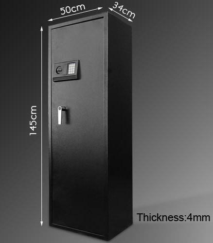 1450 Height 10 Guns Gun Safe Cabinet Appearance of Depth 301-400mm Metal Safes