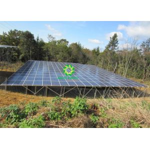Concrete Base Ground Solar Racking Systems for Solar PV Panels Modules