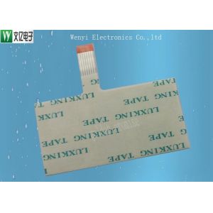 1mm Pitch Flexible Capacitive Touch Circuit With LuxKing Back adhesive