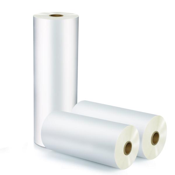 Environmentally Friendly Corona Treated BOPP Thermal Lamination Film / Polyester