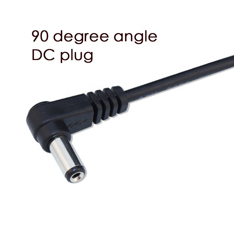 Custom USB Male to Right Angle 5.5 X 2.1mm 2.5 3.5 1.35 Connector Male DC Cable
