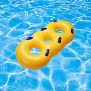 China PVC Heavy Duty Inflatable Swimming Ring Water Park Party Toy on sale